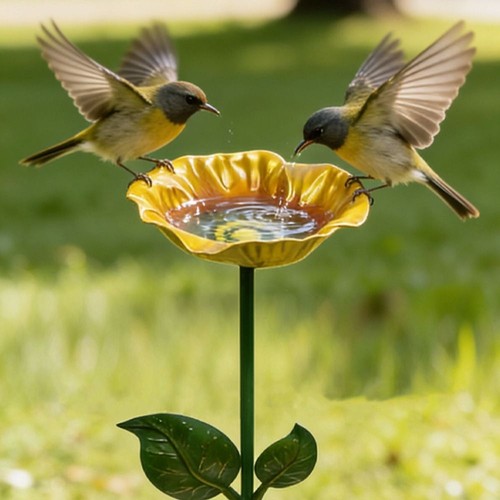 Bird feeder bath - 2, &