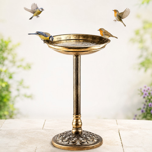 Freestanding birdbaths bowl - freestanding,