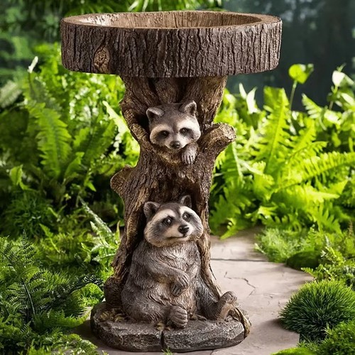 Bird bath feeder pedestal - &,