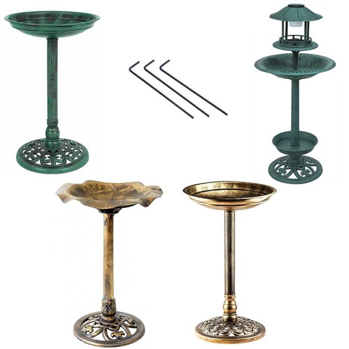 New traditional garden - traditional, bird