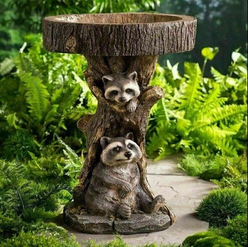 Bird bath feeder - bath, pedestal