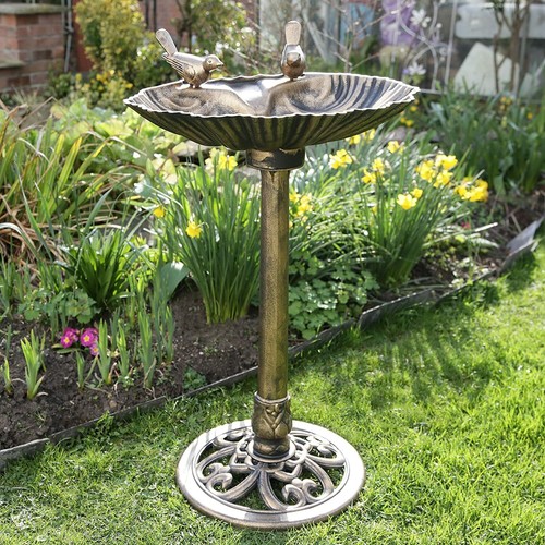 Bird bath feeder traditional - bird,