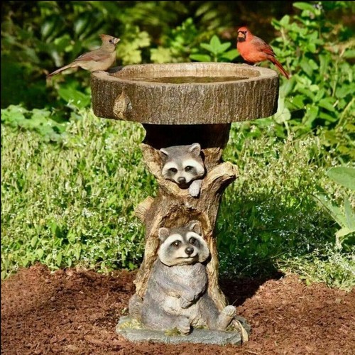 Pedestal bird bath feeder - bath, free