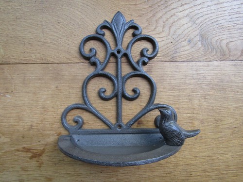 Rustic garden iron bird - garden,