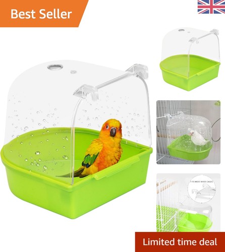 Large capacity green bird - bird, bath