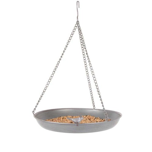 Metal hanging bird bath - hanging,