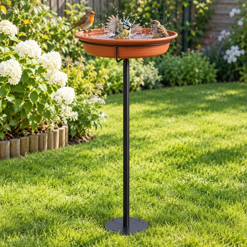Garden bird bath feeder - &, –