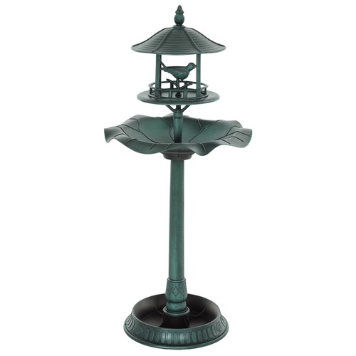 Garden bird bath - garden,
