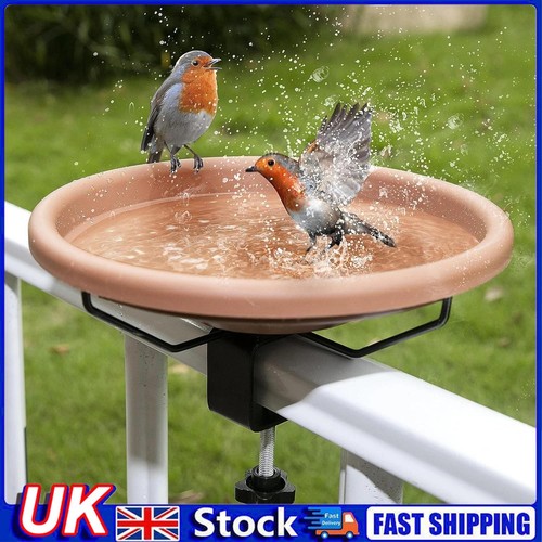Bird bath deck mounted - deck, 12