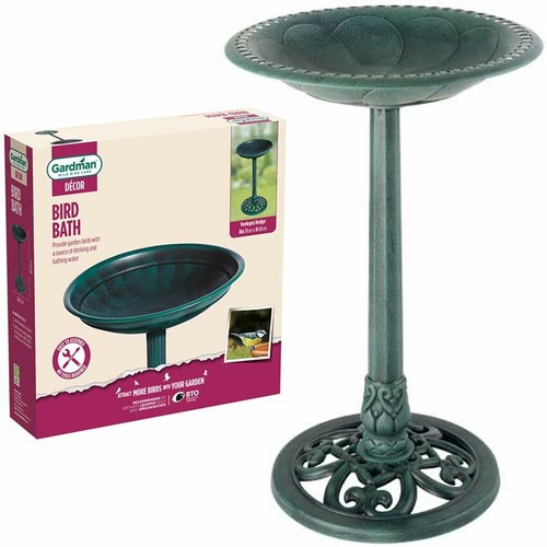 Bird bath feeder traditional - bird,