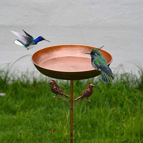 Bird bath freestanding - bird,