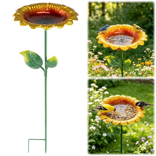 Wexffu metal bird bath for - wexffu,